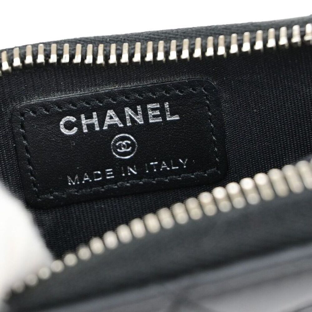 Chanel Black Leather Wallet  (Pre-Owned) - Picture 7 of 12